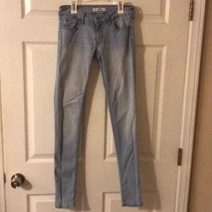 Light blue Hollister skinny jeans